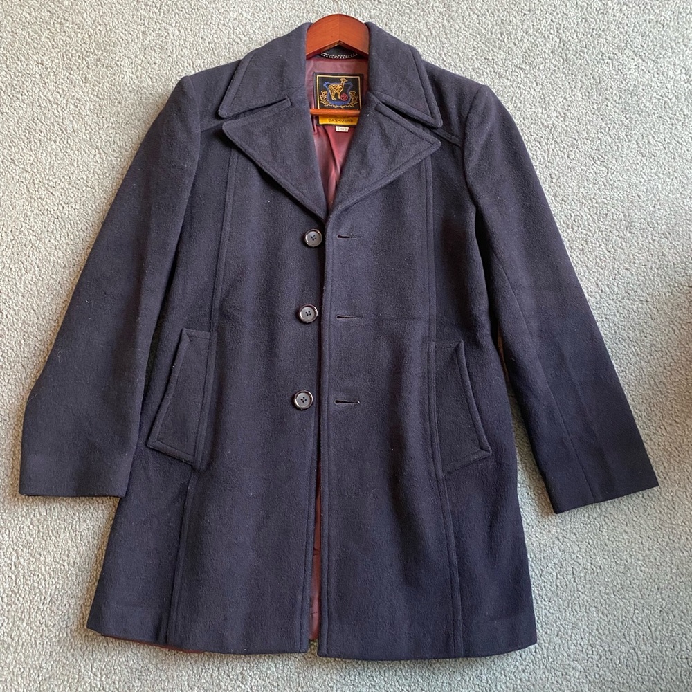 Vintage Pure Vicuña Cashmere Overcoat